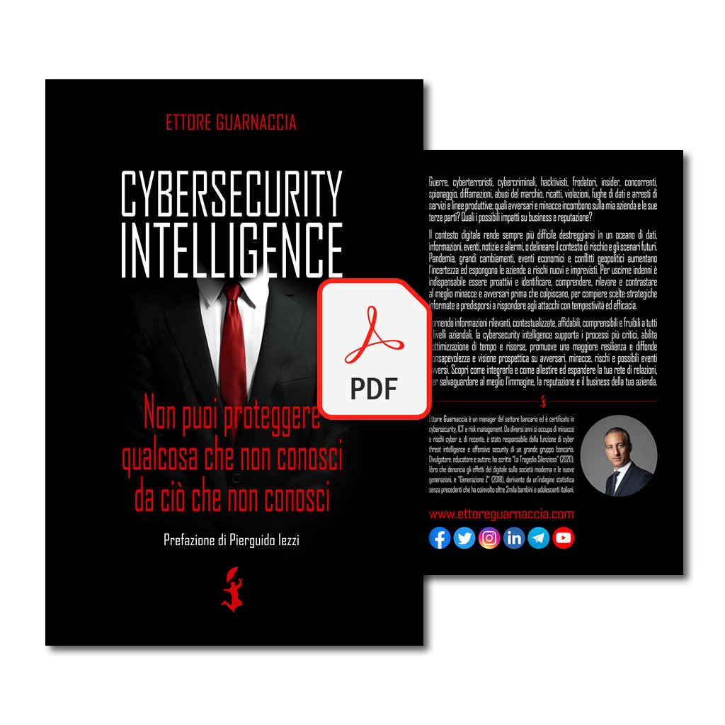 Cybersecurity Intelligence 2.0 [digitale, formato PDF] – Ettore ...